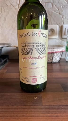 Bordeaux Lussac-saint-émilion Château Les Couzins 2005