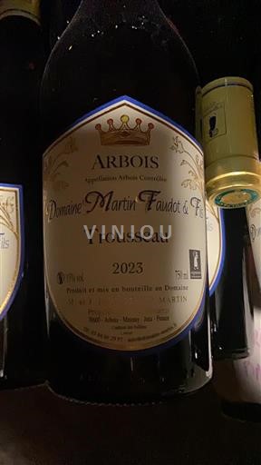Rượu vang Rouge sec Trousseau Domaine Martin Faudot & Fils 2023 Pháp Jura Arbois AOC