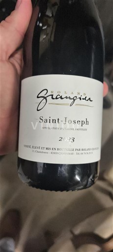 Rhône Valley Saint Joseph Roland Grangier 2023