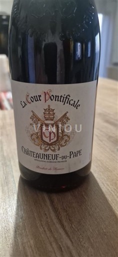 Rhônedalen Châteauneuf-du-Pape La Cour Pontificale Ikke-årgang