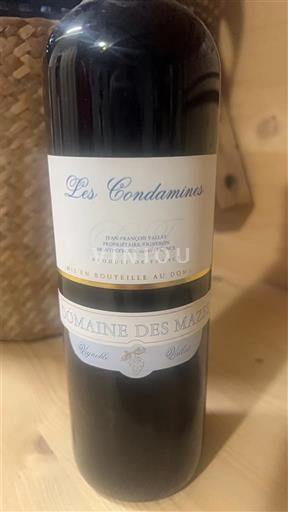 Alpe in reke Rona Ardeška. Domaine Des Mazes Les Condamines Neleten.