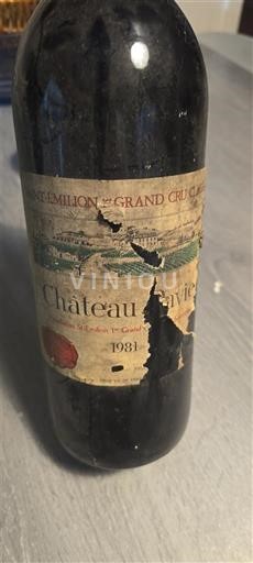 Bordeaux Saint-Émilion Grand Cru Grand Cru Château Pavie 1981