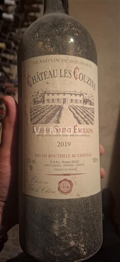 Bordeaux Lussac-saint-émilion Château Les Couzins 2019