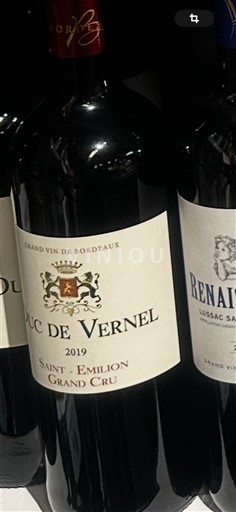 Bordeaux Saint-Émilion Grand Cru Grand Cru Duc de Vernel 2019
