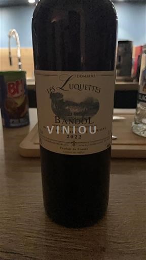 Provence Bandol Domaine Les Luquettes 2022
