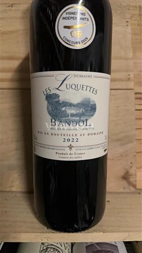 Provence Bandol Domaine Les Luquettes 2022