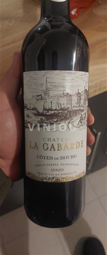 Bordeaux Côtes-de-bourg Château La Gabarde 2020