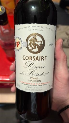 Corsica Île de Beauté Corsaire Réserve du Président Tradition 2023