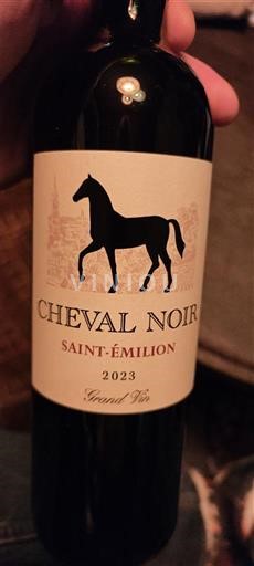 Bordeaux Saint-Émilion Cheval Noir 2023