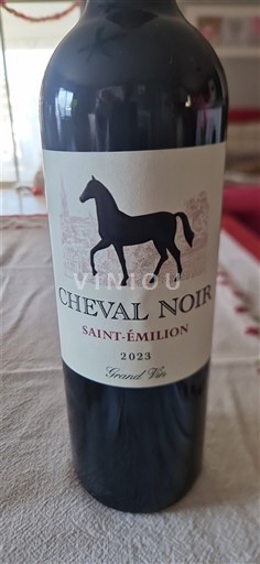 Bordeaux Saint-Émilion Cheval Noir 2023