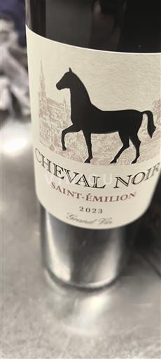 Bordeaux Saint-Émilion Cheval Noir 2023