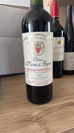 Bordeaux Montagne-saint-émilion Château Les Cours de Bayard 2019