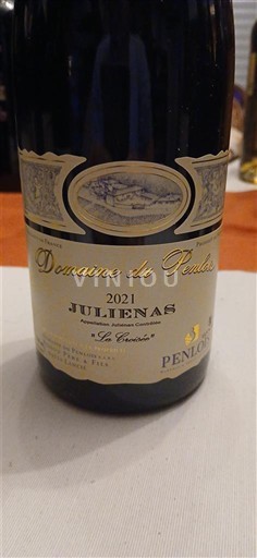 Beaujolais Juliénas Domaine Penlois La Croisée 2021
