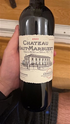 Bordeaux Saint-Estèphe Château Haut-Marbuzzet 2023