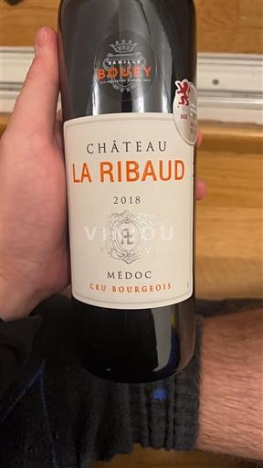 Bordeaux Médoc Cru Bourgeois Château La Ribaud 2018