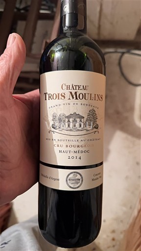 Bordeaux Haut-Médoc Cru Bourgeois Château Trois Moulins 2014