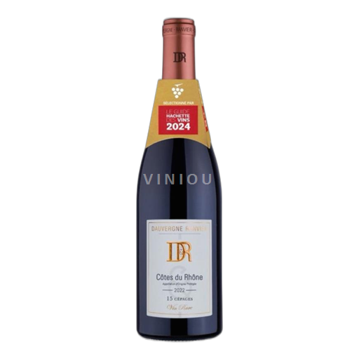Vallée du Rhône Côtes-du-rhône Dauvergne et Ranvier 15 cépages Vin Rare 2022