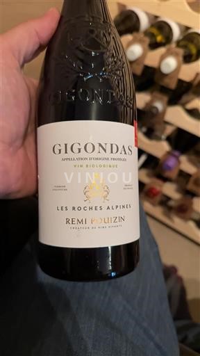 Vallée du Rhône Gigondas Rémi Pouizin Les Roches Alpines 2022
