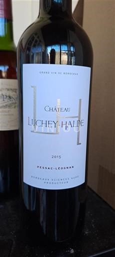 Bordeaux Pessac-Léognan Château Luchey-Halde 2015