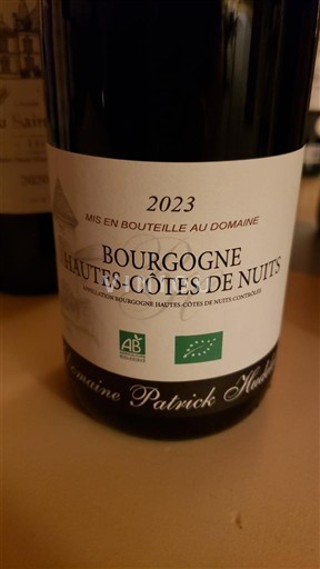 Burgundy Not Specified Domaine Patrick Hudelot 2023