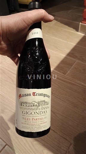 Vallée du Rhône Gigondas Maison Trintignant Les Parties 2019