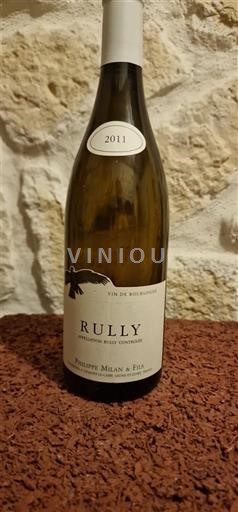Burgund Rully Philippe Milan et Fils 2011
