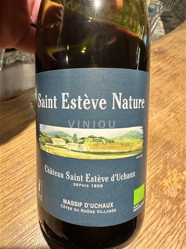 Rhônedalen Ospecificerad Château Saint Estève Uchaux Saint Estève Nature 2020