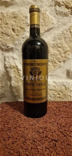 Bordeaux Saint-Émilion Grand Cru Château Trotte Vieille Dame de Trotte Vieille 2012