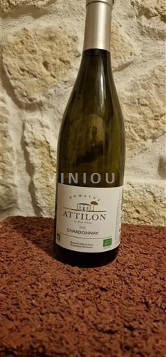 Provence, hạ lưu Rhône, Corse Địa Trung Hải Domaine Attilon Chardonnay 2023