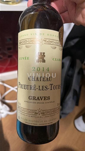 Bordéus Graves Château Prieuré-Les-Tours Clara 2014