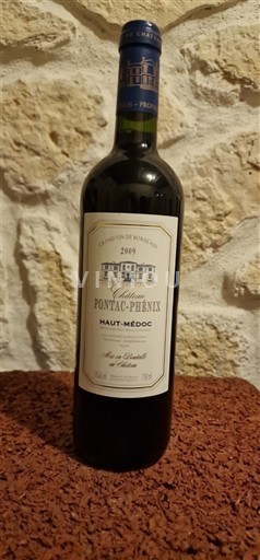 Bordeaux Haut-Médoc Château Pontac-Phénix 2009