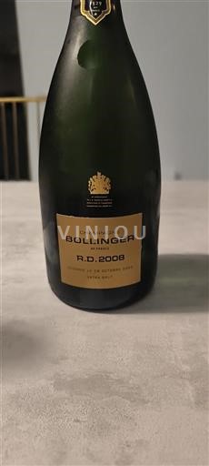 Champagne Bollinger R.D. 2008