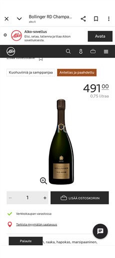 Šampanja Šampanjec Bollinger R.D. 2008