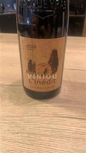 Rhônedalen Vacqueyras Hugues Thierry L'inédit 2024