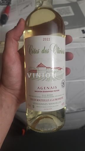 Tây Nam Gers Côtes des Oliviers 2022