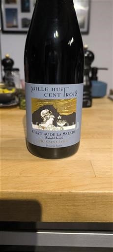 Langvedok Pic-saint-loup Château La Salade Mille Huit Cent Trois 2024