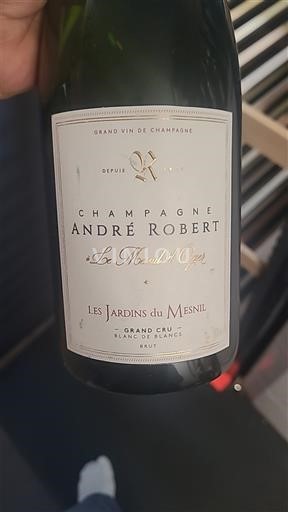 Champaña Champán Grand Cru André Robert Les Jardins du Mesnil 2018