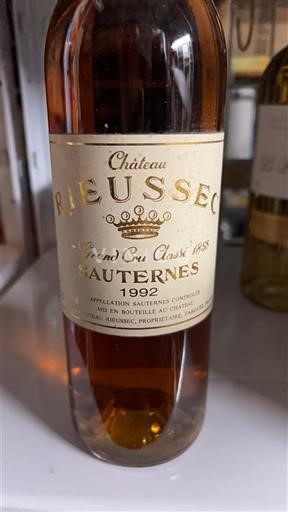 Burdeos Sauternes Grand Cru Château Rieussec 1992