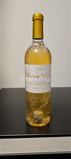 Bordeaux Barsac Premier Cru Château Climens 2015