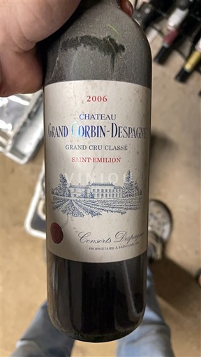 Bordeaux Saint-Émilion Grand Cru Château Grand Corbin-Despagne 2006