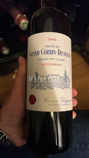 Bordeaux Saint-Émilion Grand Cru Château Grand Corbin-Despagne 2006