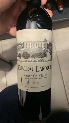 Bordeaux Saint-Émilion Grand Cru Grand Cru Château Laroque 2018