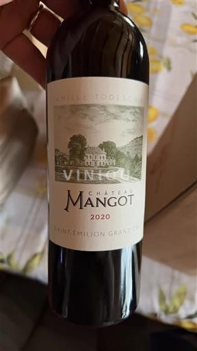 Bordeaux Saint-Émilion Grand Cru Grand Cru Château Mangot 2020