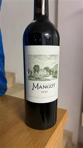 Burdeos Saint-Émilion Gran Cru Grand Cru Château Mangot 2020