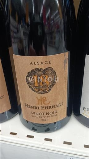 Alsazia Pinot nero Henri Ehrhart 18 Vieilli en Fût de Chêne 2021