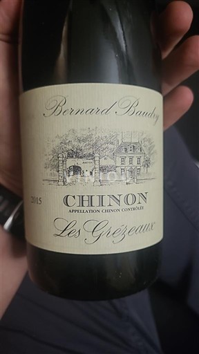 Údolí Loiry Chinon Bernard Baudry Les Grézeaux 2015
