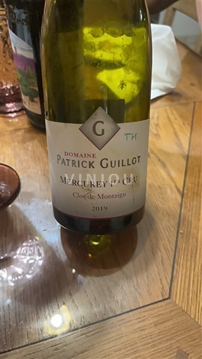 Borgoña Mercurey Premier Cru Domaine Patrick Guillot Clos de Montaigu 2019