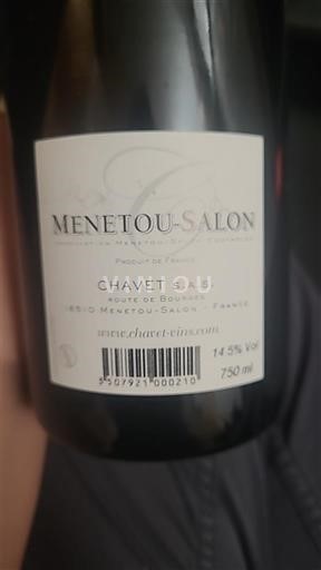 Thung lũng sông Loire Menetou-salon Chavet 2019