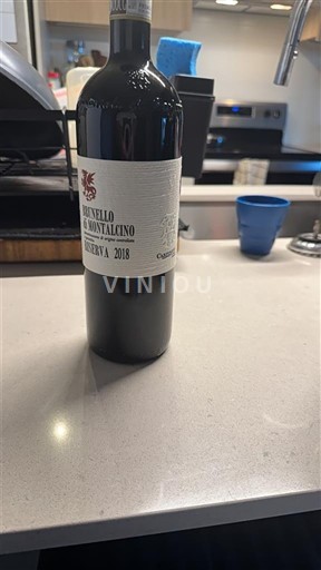 Tuscan Wines Brunello di Montalcino Caparzo Riserva 2018