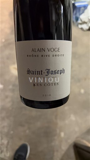 Rhône Valley Saint-Joseph Alain Voge Les Côtes 2018